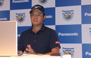 Defending Champion Toshinori Muto is grateful to be back but misses the spectators so much