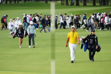 そっとしておけない。選手ですよ！ 岩田寛が米で初の首位発進（ZOZOチャンピオンシップ）